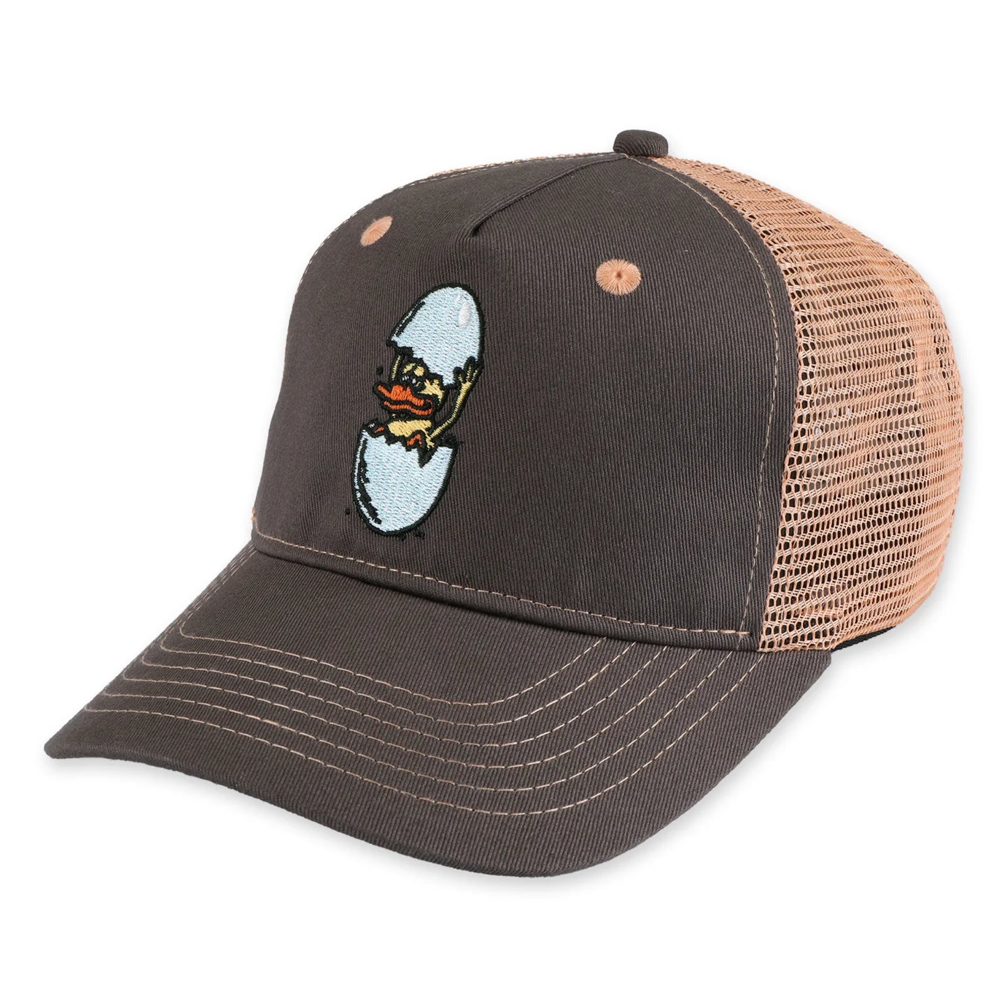 Pass-Port Over It Trucker Hat - Coffee