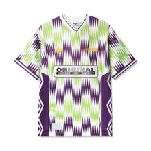 Load image into Gallery viewer, Butter Goods X Umbro Optical Jersey - Grape/Volt