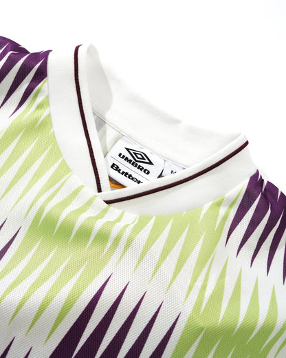 Butter Goods X Umbro Optical Jersey - Grape/Volt