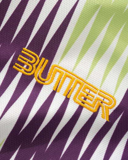 Butter Goods X Umbro Optical Jersey - Grape/Volt