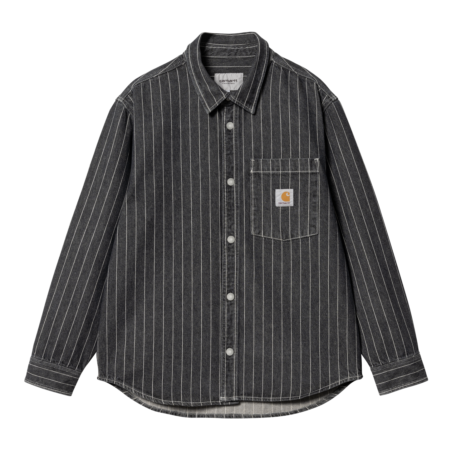 Carhartt WIP Orlean Shirt Jacket - Black/White