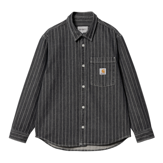 Carhartt WIP Orlean Shirt Jacket - Black/White