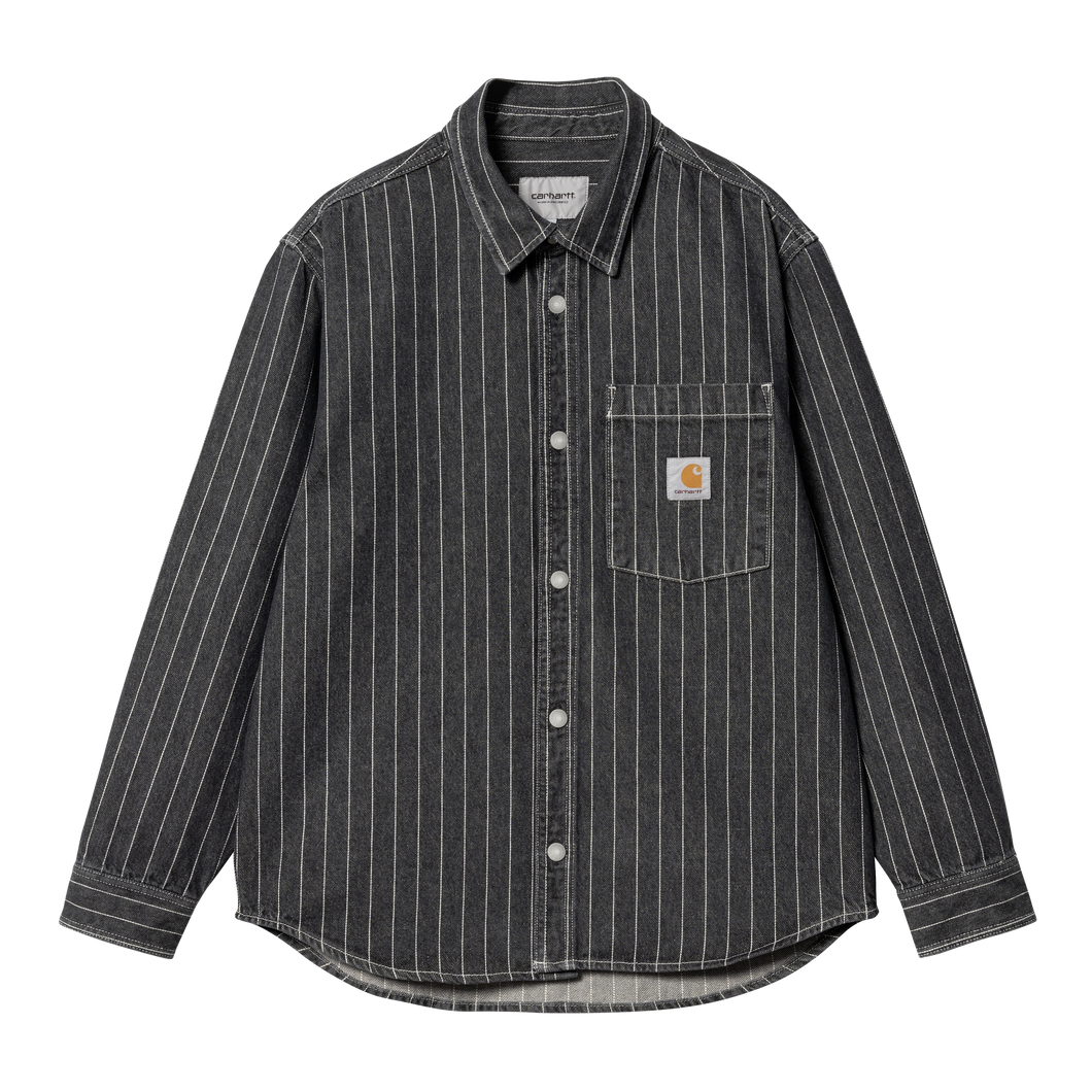 Carhartt WIP Orlean Shirt Jacket - Black/White