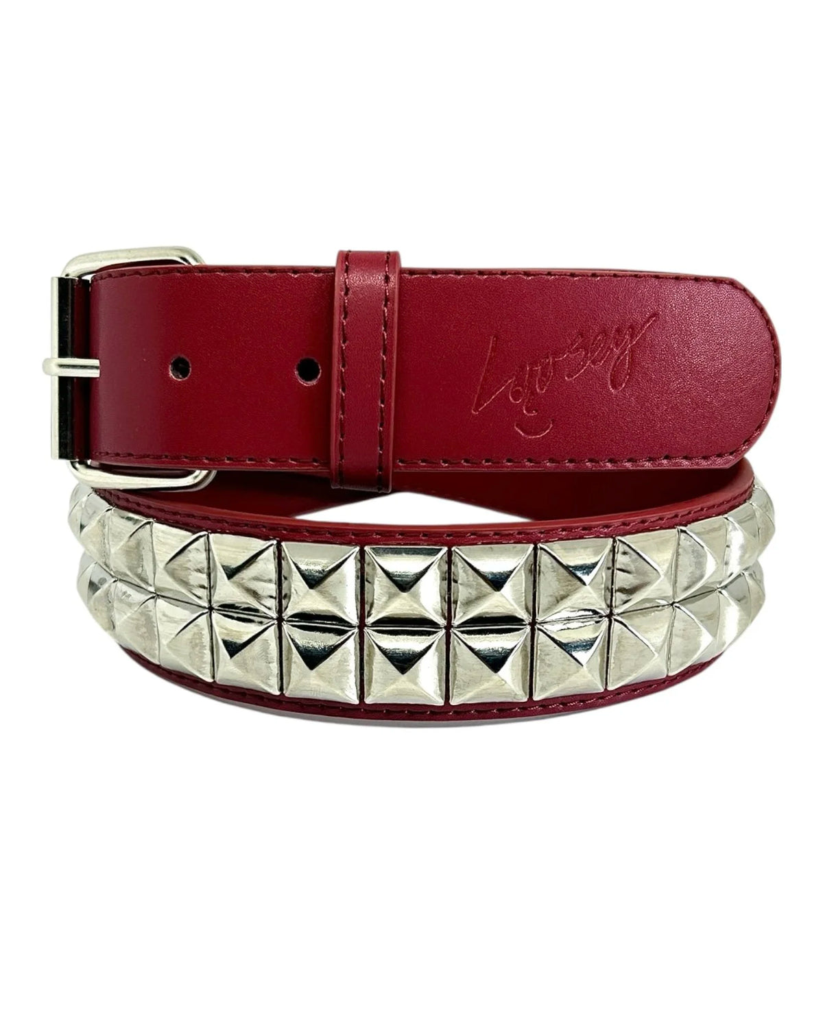 Loosey Stud Finder Belt - Maroon
