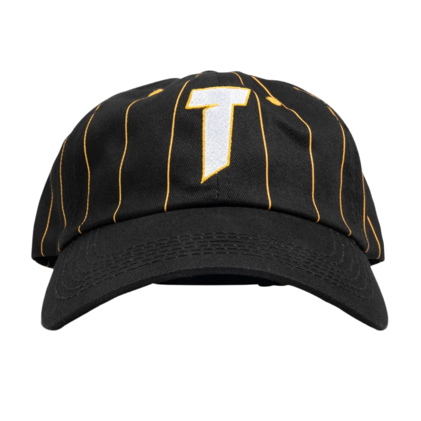 Thrasher T-Logo Old Timer Hat - Black/Yellow