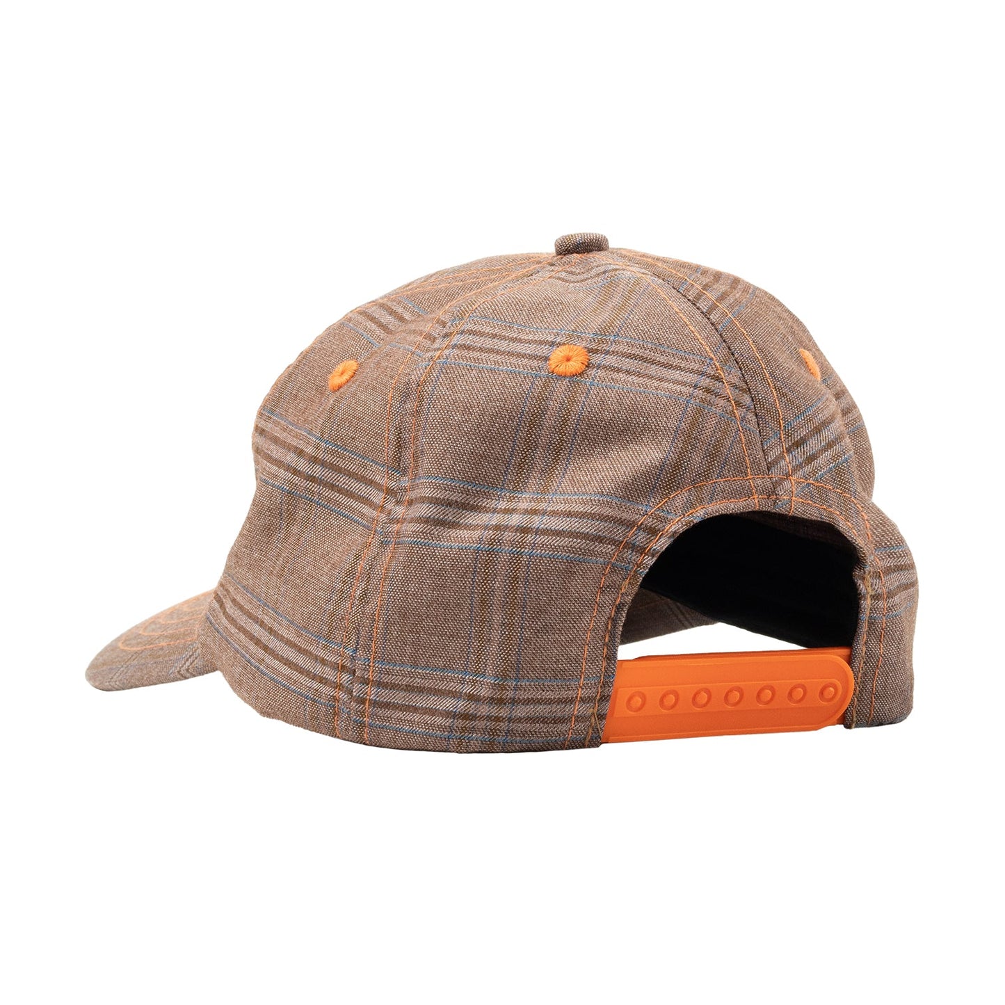 Frog Plaid G Hat - Brown