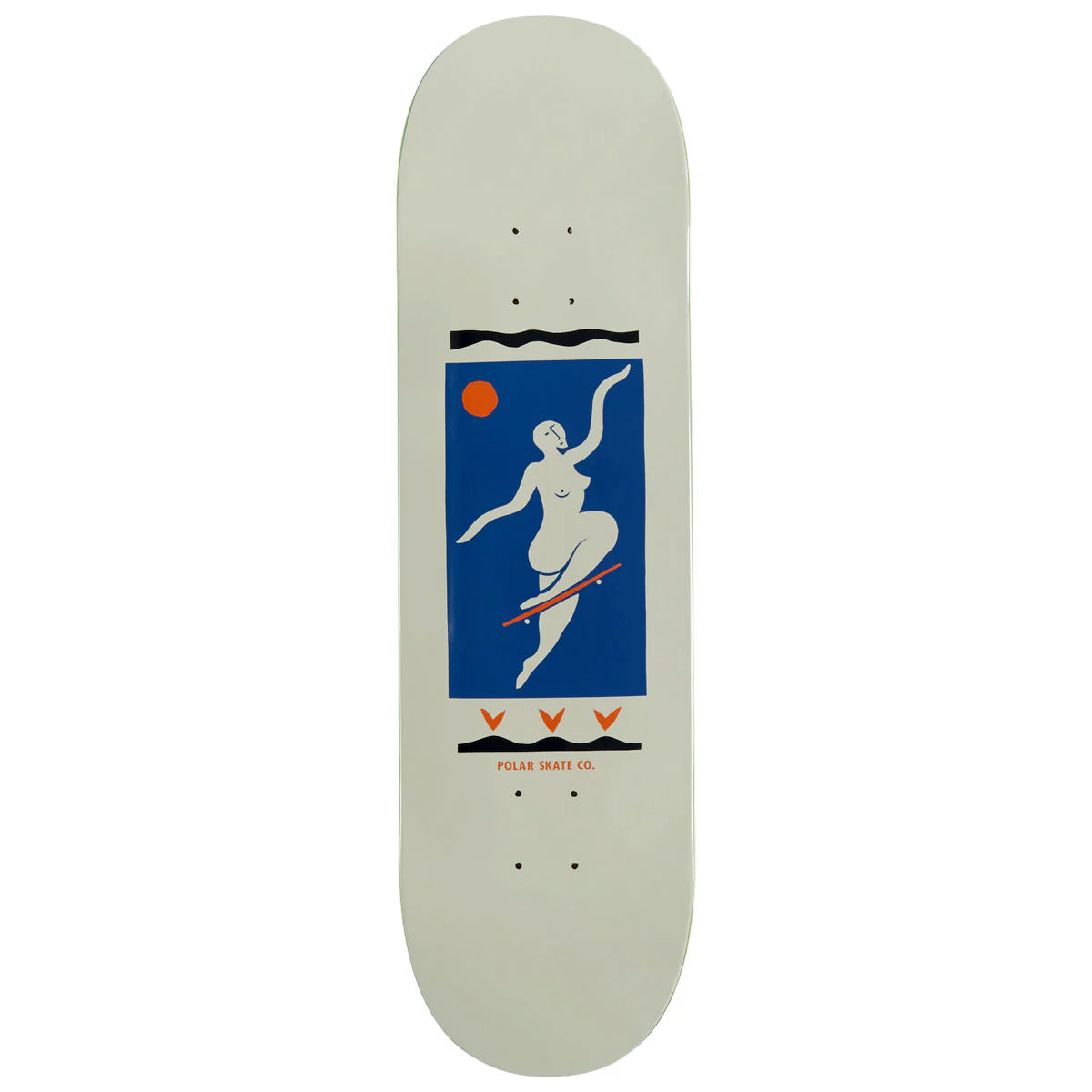 Polar No Comply Deck - 8.75 Cream