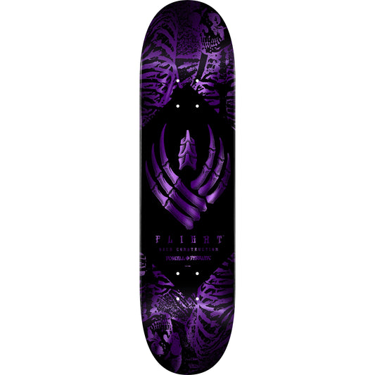 Powell-Peralta Skeleton Purple Foil Flight Deck - 9.0