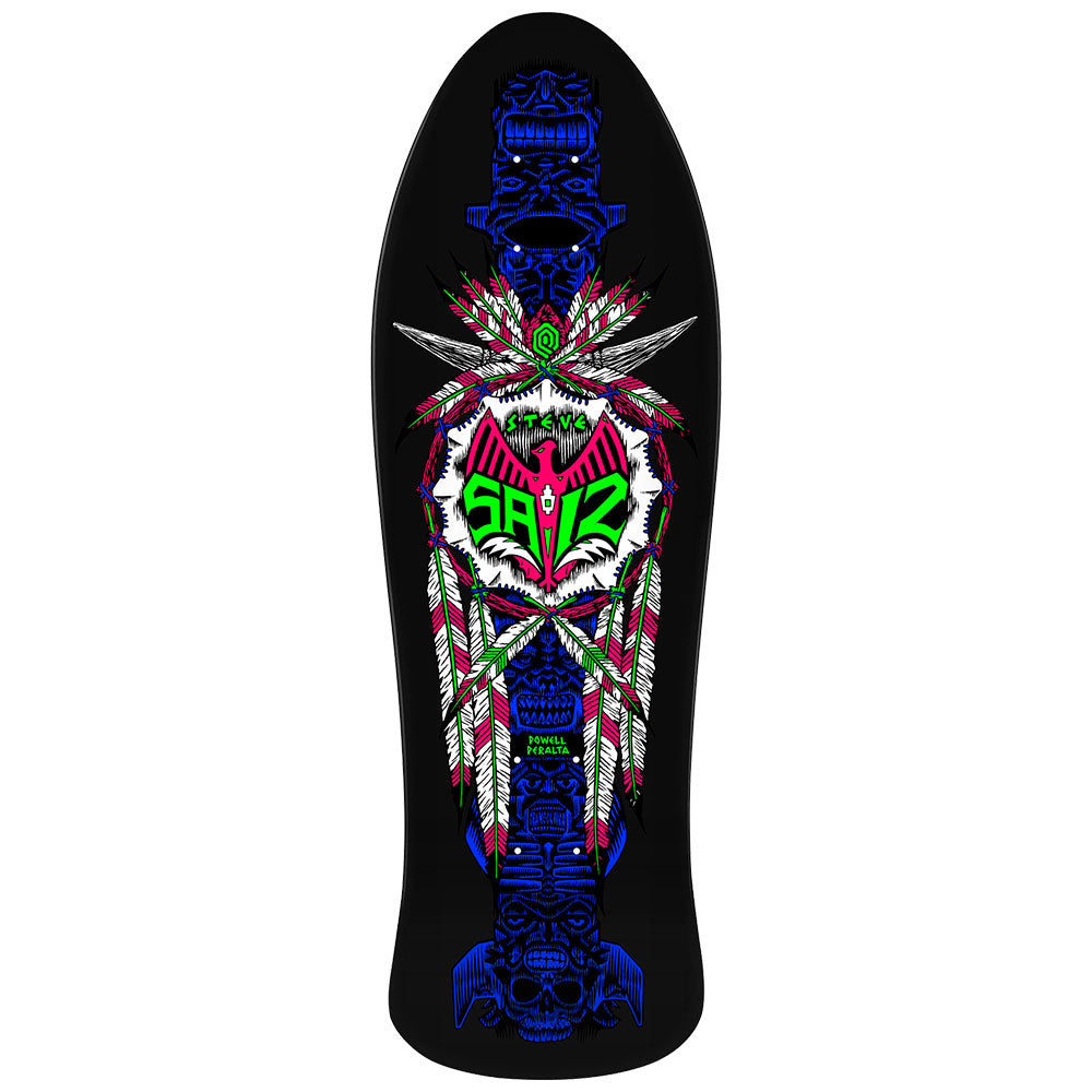 Powell-Peralta Saiz Totem Blacklight Deck - 10.0