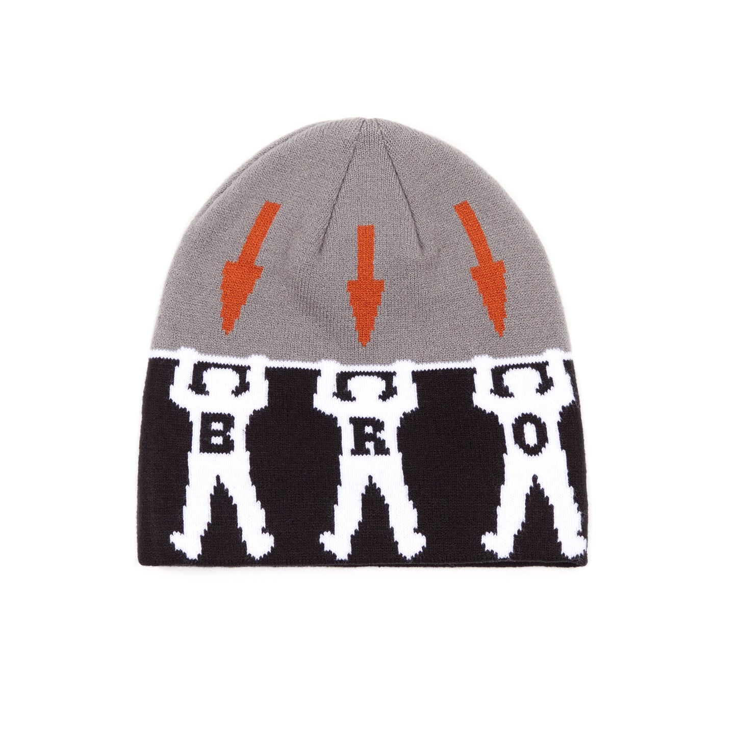 Bronze 56K Arrow Skully Beanie - Black