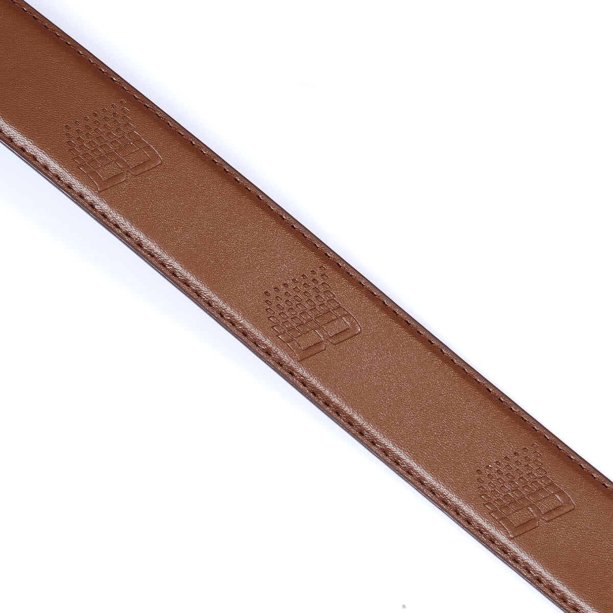 Bronze 56K B Logo Belt - Brown