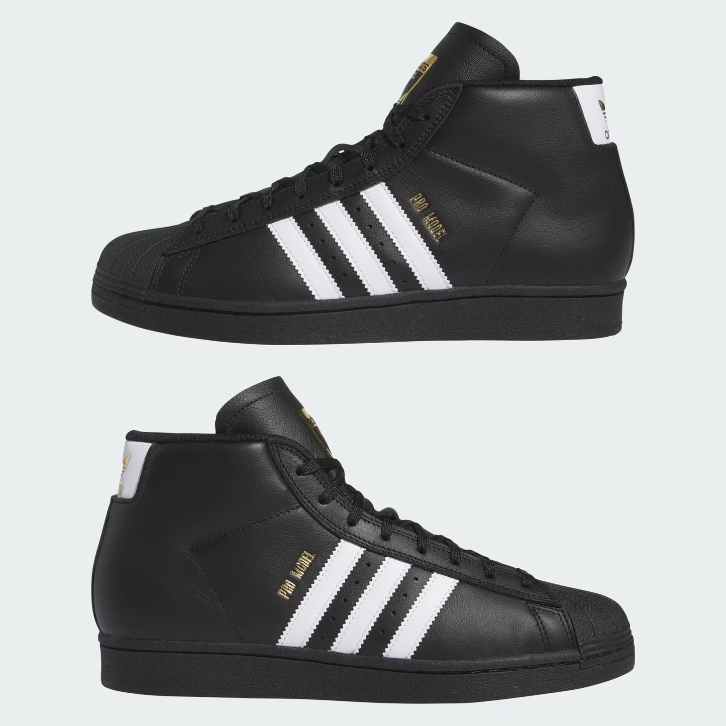 Adidas Pro Model ADV - Core Black / Cloud White / Gold Metallic