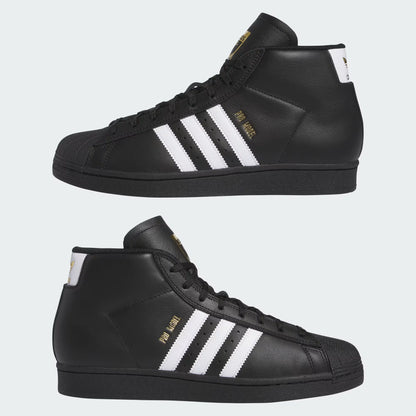 Adidas Pro Model ADV - Core Black / Cloud White / Gold Metallic