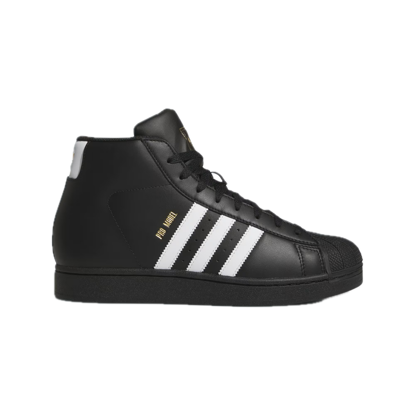 Adidas Pro Model - Core Black/Cloud White/Gold Metallic
