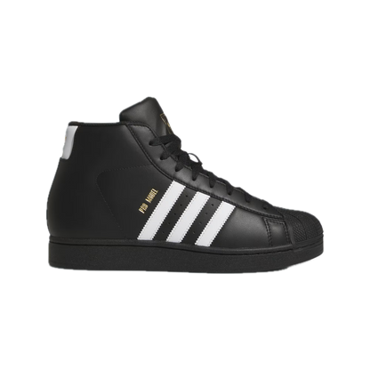 Adidas Pro Model - Core Black/Cloud White/Gold Metallic