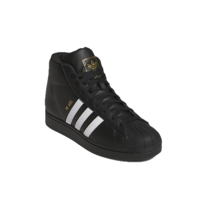 Adidas Pro Model - Core Black/Cloud White/Gold Metallic