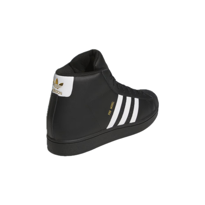 Adidas Pro Model - Core Black/Cloud White/Gold Metallic