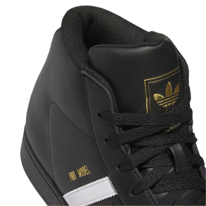 Adidas Pro Model - Core Black/Cloud White/Gold Metallic