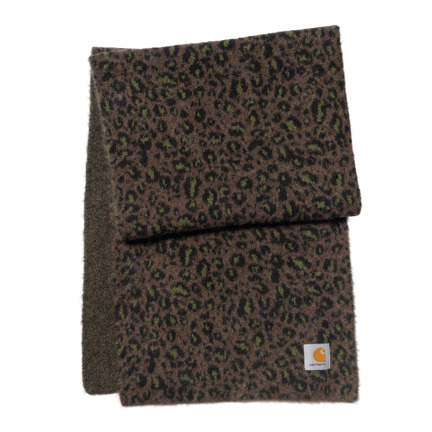 Carhartt WIP Palmer Scarf - Tamarind Camo Leo Jacquard