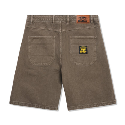 Butter Goods Patch Pocket Denim Shorts - Sandalwood