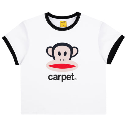 Carpet Company Paul Frank Girls Tee - White