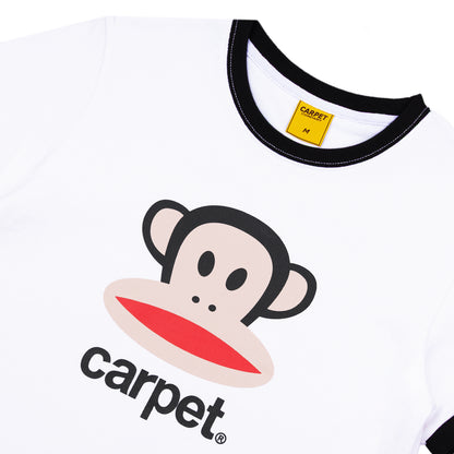 Carpet Company Paul Frank Girls Tee - White