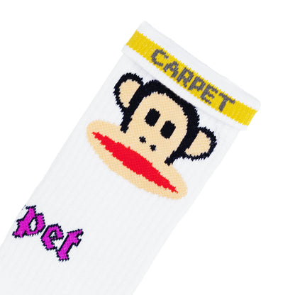 Carpet Company Paul Frank Socks - White