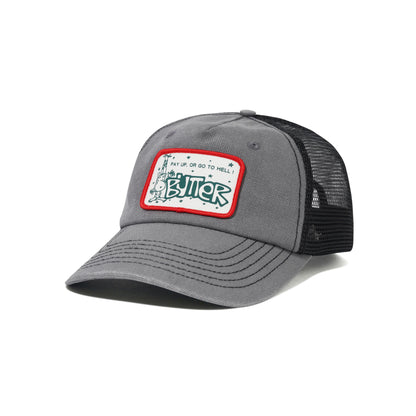 Butter Goods Pay Up Trucker Cap - Faded Grey