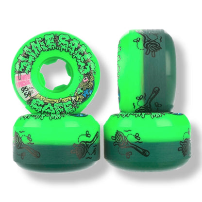 Slime Balls Double Take Cafe Vomit Mini Green/Black Wheel - 95A 54mm