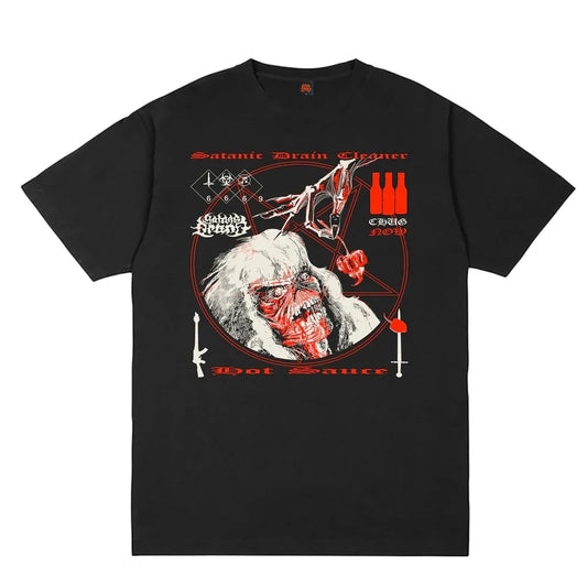 Satan's Drano Tweaker Eddie Tee - Black