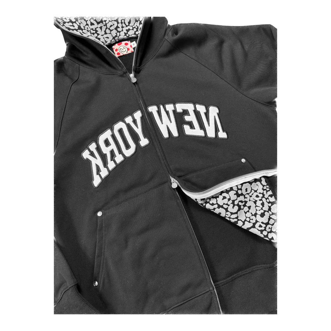 Star Team New York Full Zip Hoodie - Black – Ninetimes Skateshop