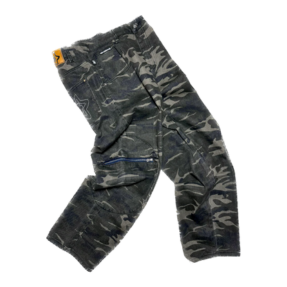 Star Team Circle Cargo Jeans - Camo