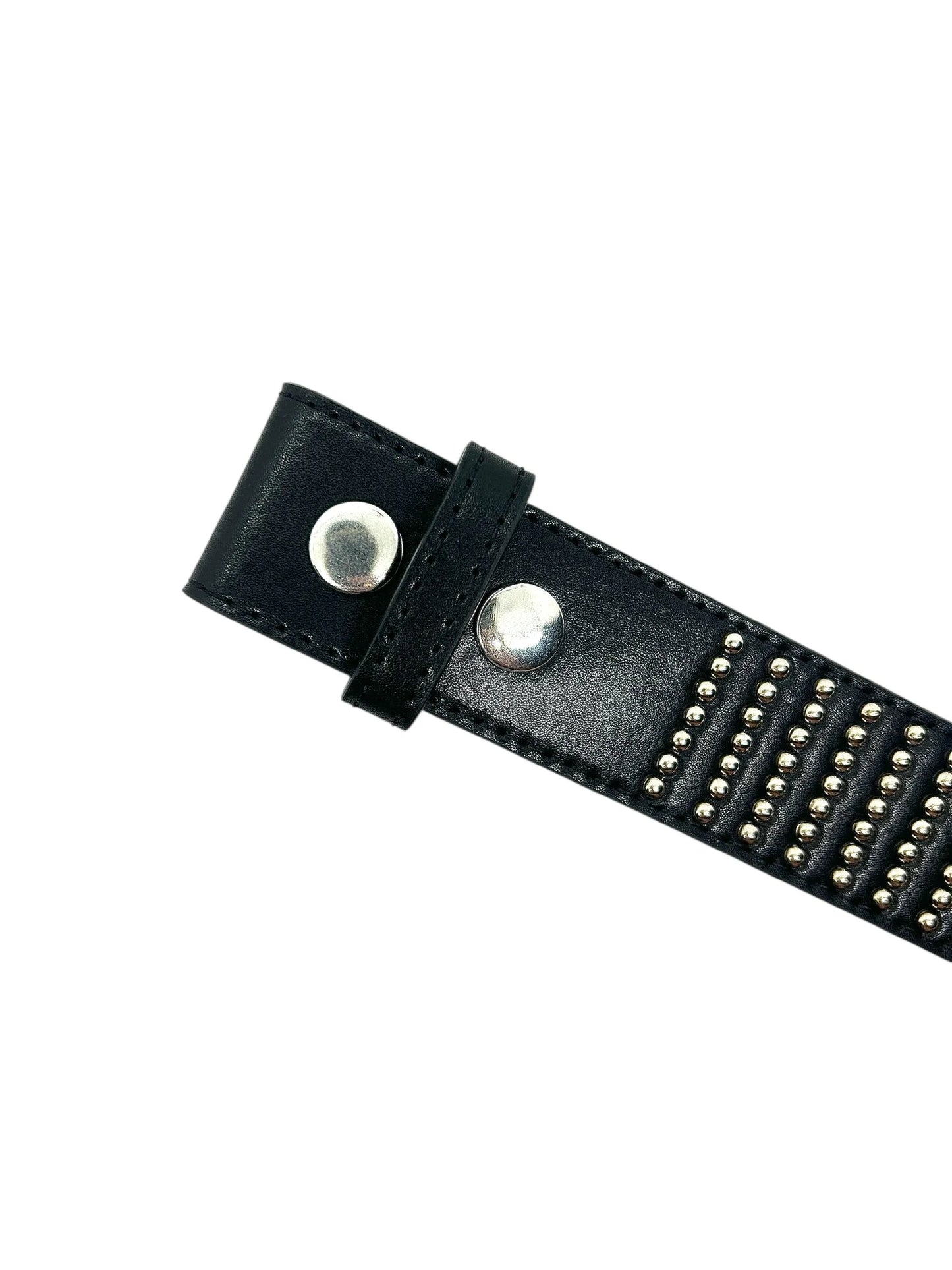 Loosey Interchangeable Buckle Belt - Black