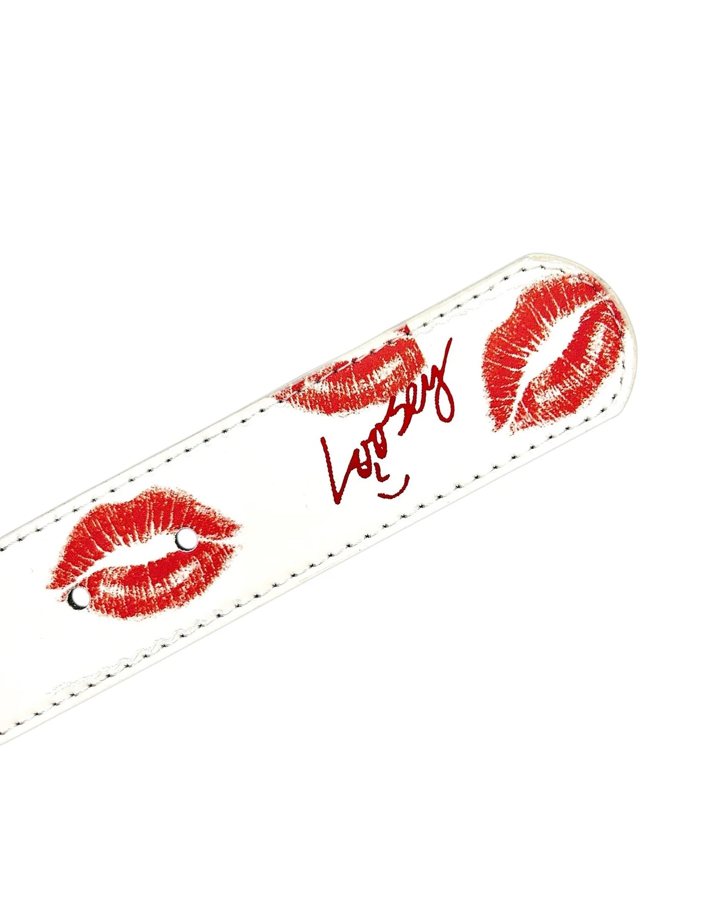 Loosey Smooches Belt  - White