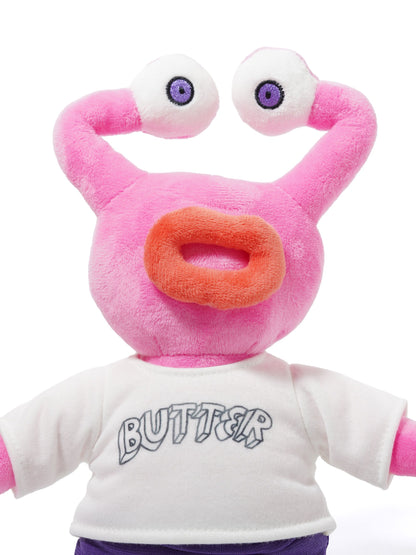 Butter Goods x Daniel Johnston Jeremiah Plushie - Pink