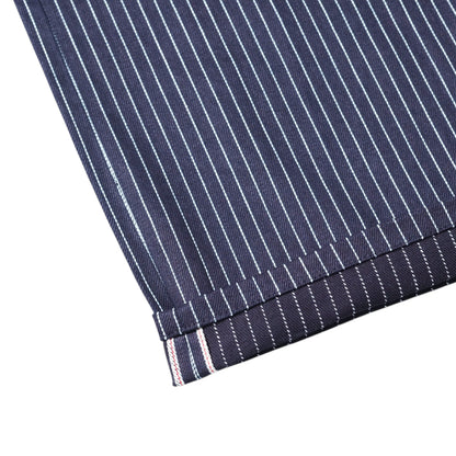 Carpet Company Selvedge Pinstripe Flag Jeans - Raw Indigo Denim