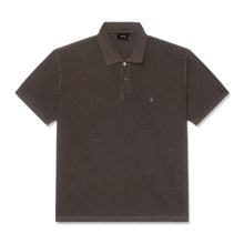 Load image into Gallery viewer, Stussy Pique Pigment Dyed Polo - Brown