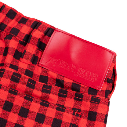 Carpet Company C-Star Plaid Shorts - Red