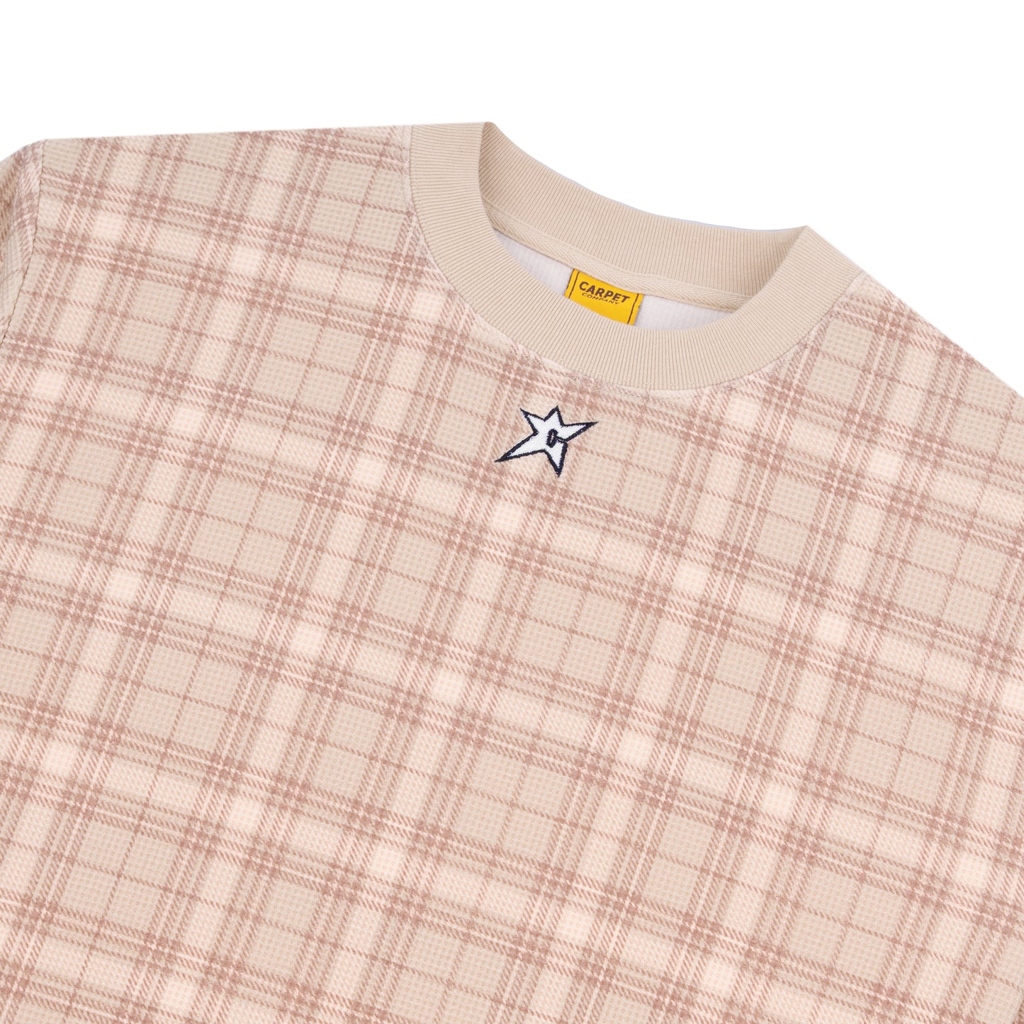 Carpet Company Plaid Thermal - Cream