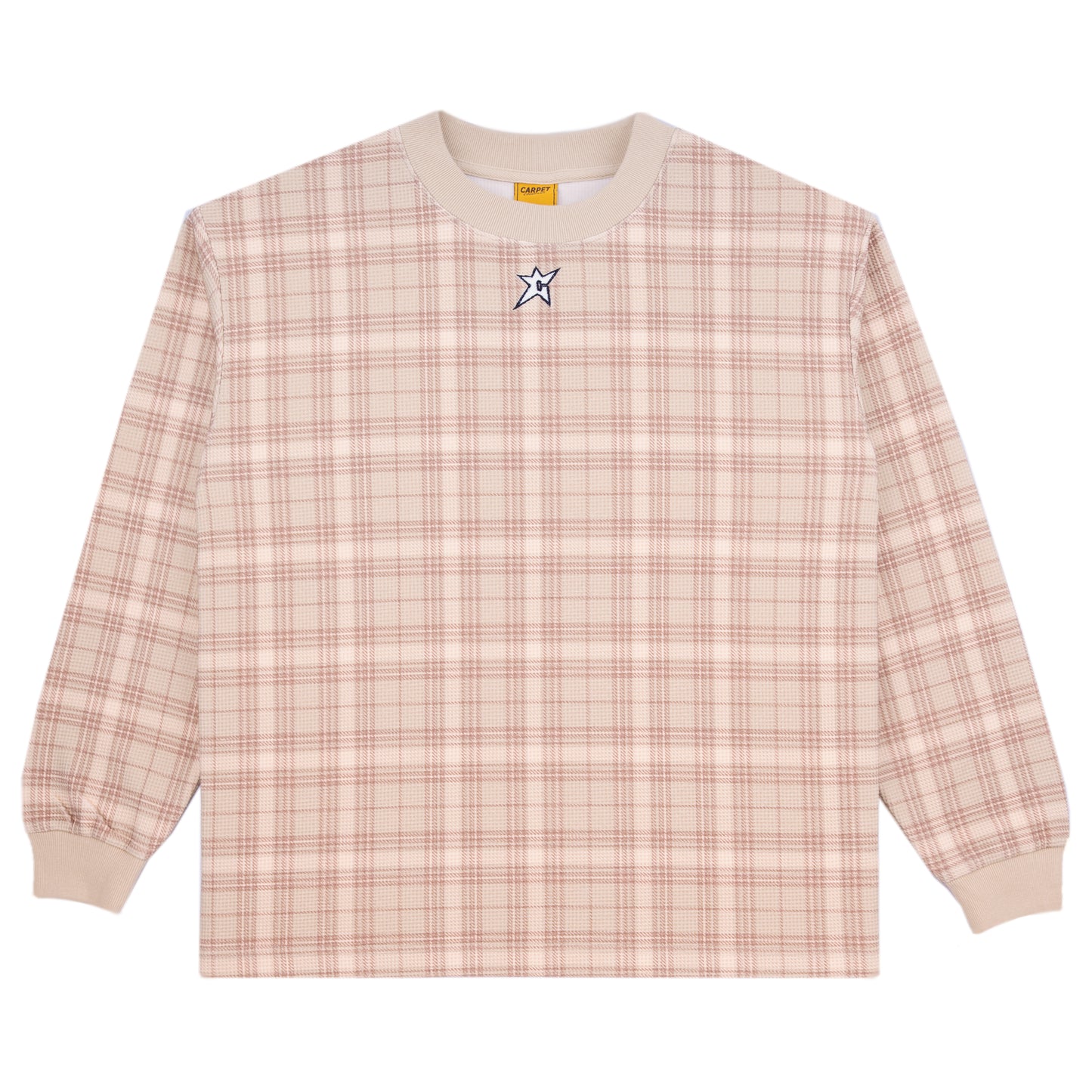 Carpet Company Plaid Thermal - Cream