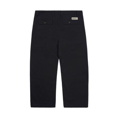 Butter Goods Pleated Trousers - Black