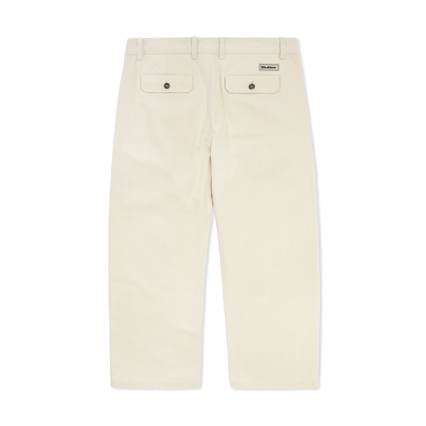 Butter Goods Pleated Trousers - Bone