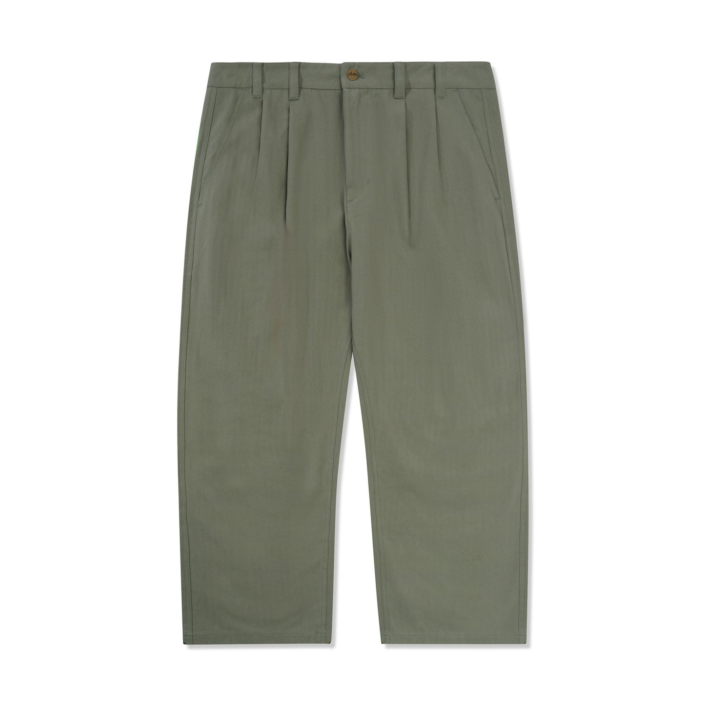 Butter Goods Pleated Trousers - Moss