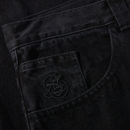 Polar '93 Denim - Pitch Black