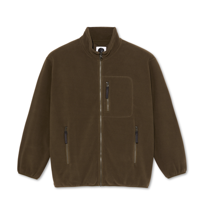 Polar Basic Fleece Jacket - Brown