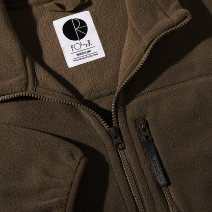 Polar Basic Fleece Jacket - Brown
