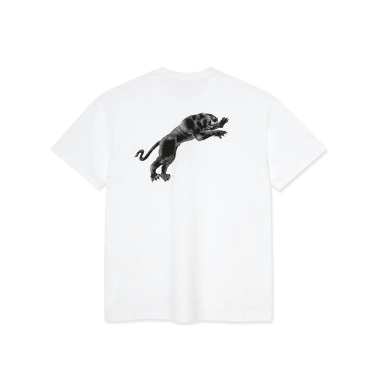 Polar Tape And Panther Tee - White