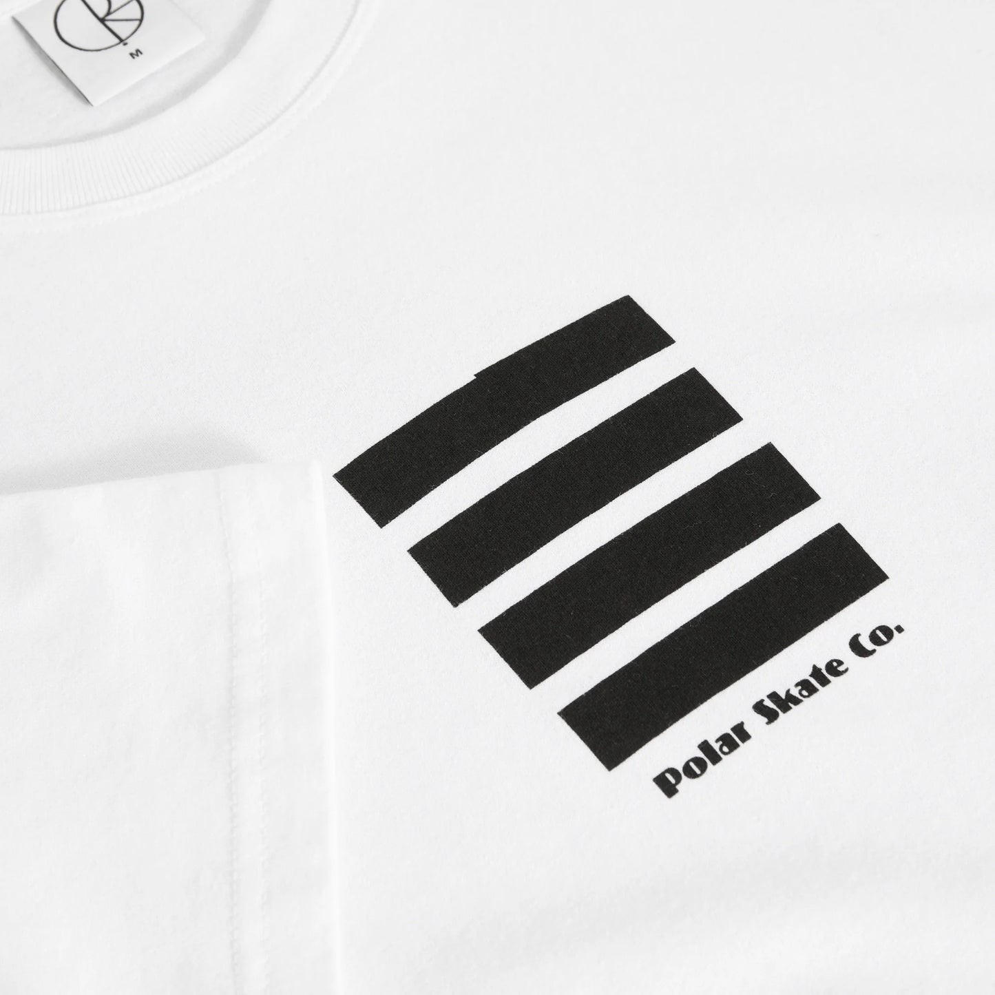 Polar Tape And Panther Tee - White