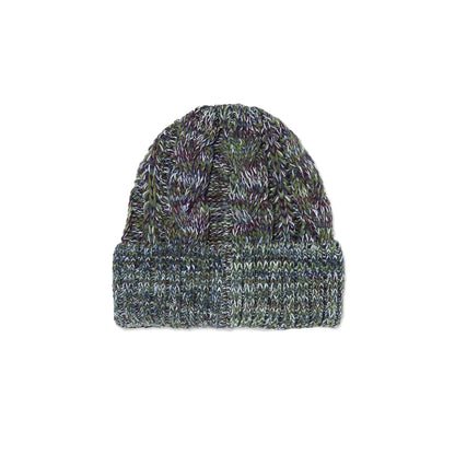 Polar Braid Beanie - Green