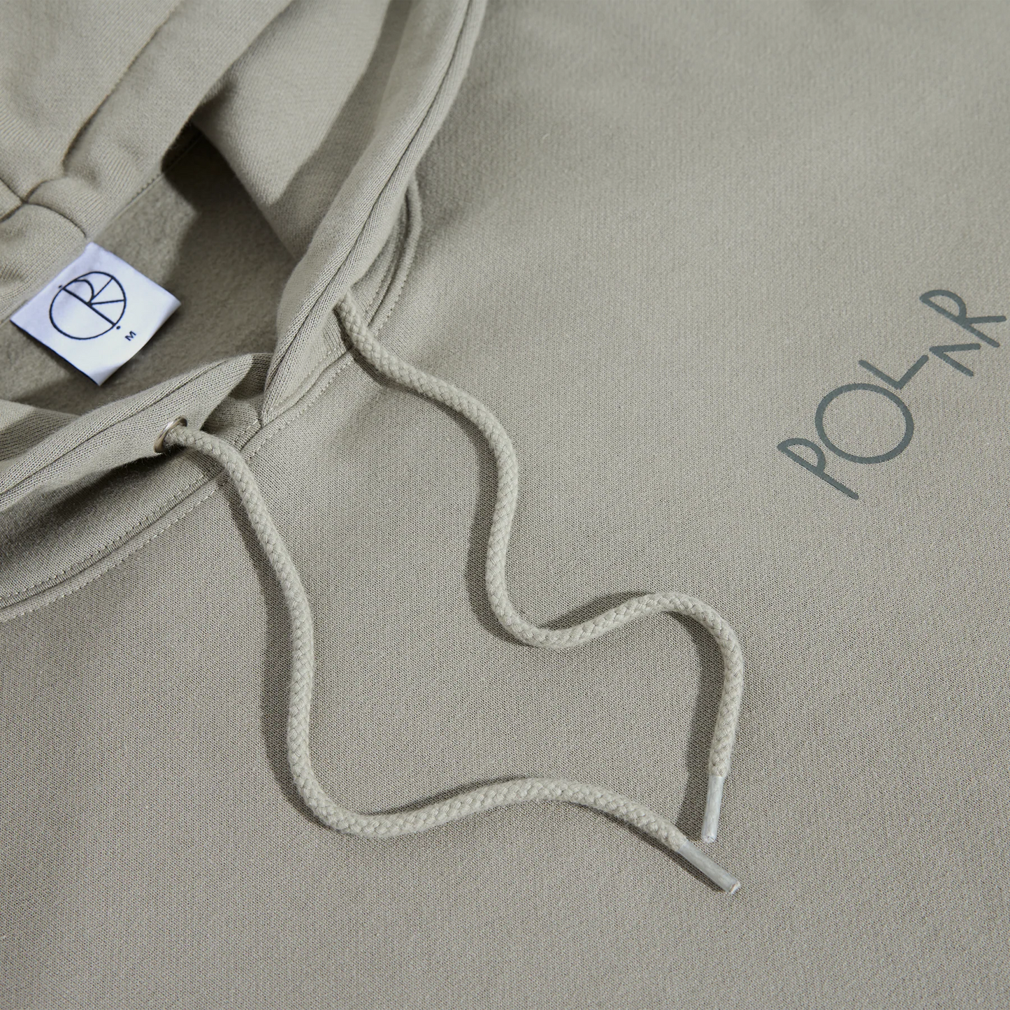 Polar Stroke Logo Dave Hoodie - Vetiver